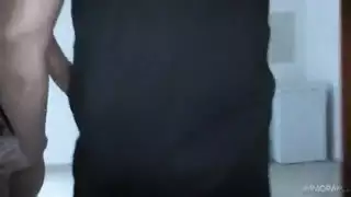 مهرجان البورن المبلل للعربيّة الساخنة عائشة مع قضيب كبير