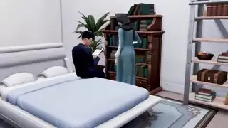 احتفال الجنس بين المعلم والطالب: الحجاب يُزال من أجل فعل عنيف