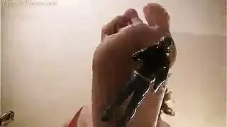 تحدي رقص يؤدي إلى مثلية جنسية: سمراء وآسيوية في إيلاج مزدوج