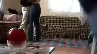 جارة عربية ممشوقة تُجرد وتنكح من جارها المحنّك